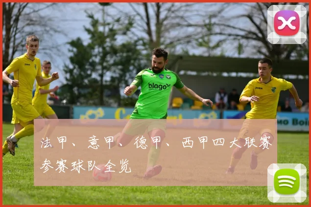 法甲、意甲、德甲、西甲四大联赛参赛球队全览